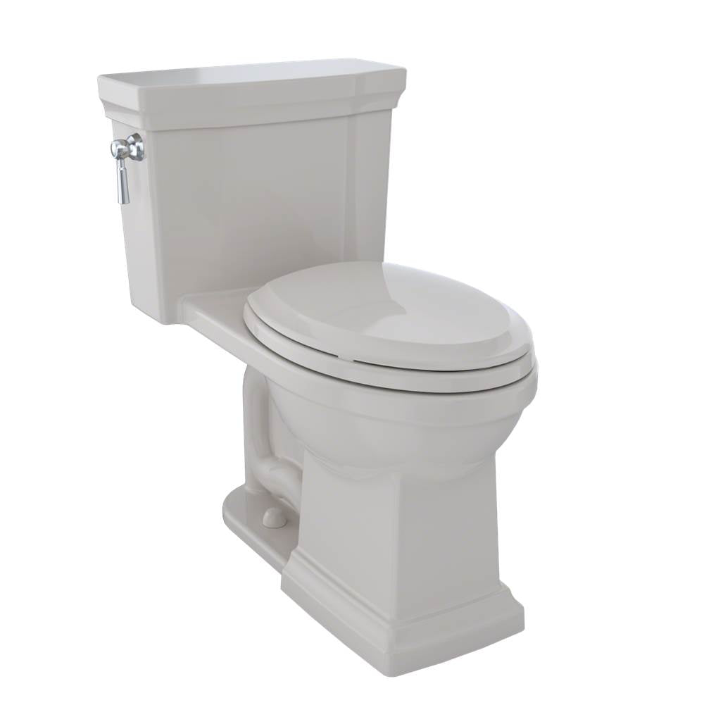 Toto MS814224CUFG Promenade Ii 1G One-Piece Elongated 1.0 GPF Universal Height Toilet With Cefiontect