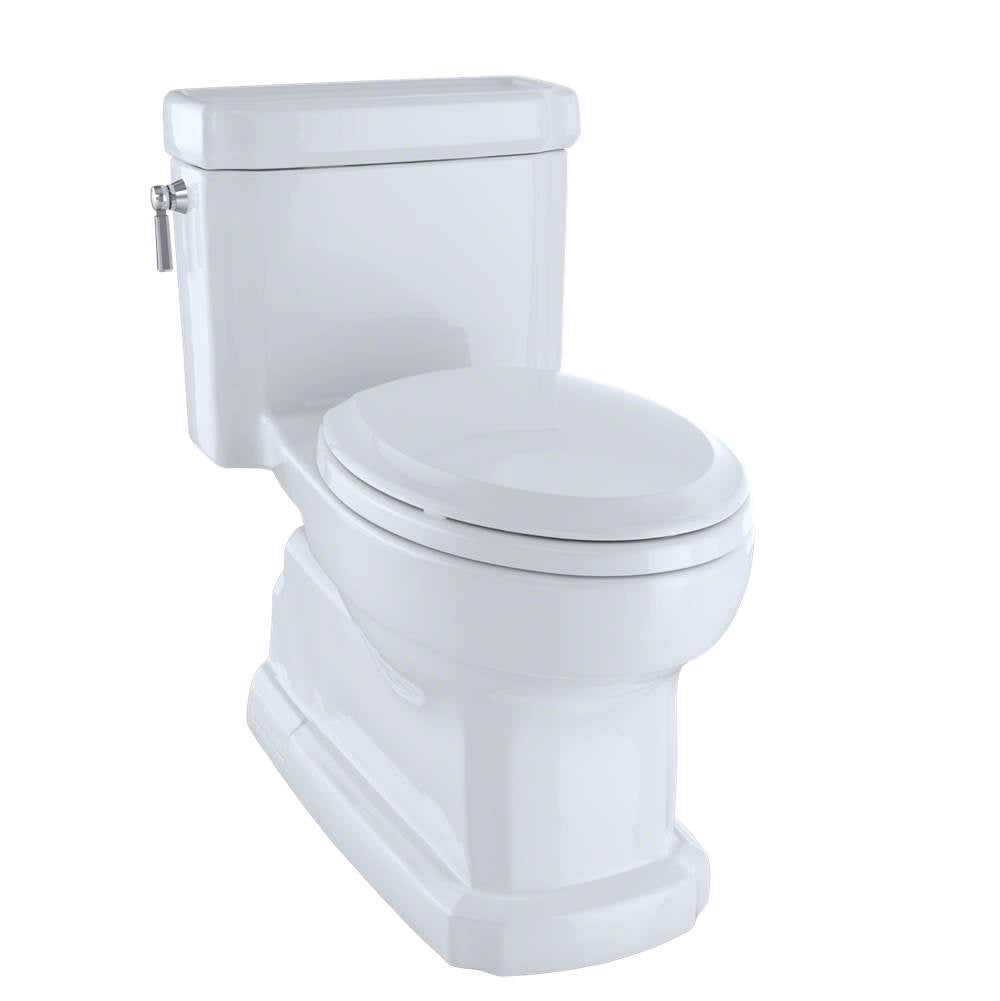 Toto MS974224CEFG Eco Guinevere Elongated 1.28 GPF Universal Height Skirted Toilet With Cefiontect and Softclose Seat - Parent