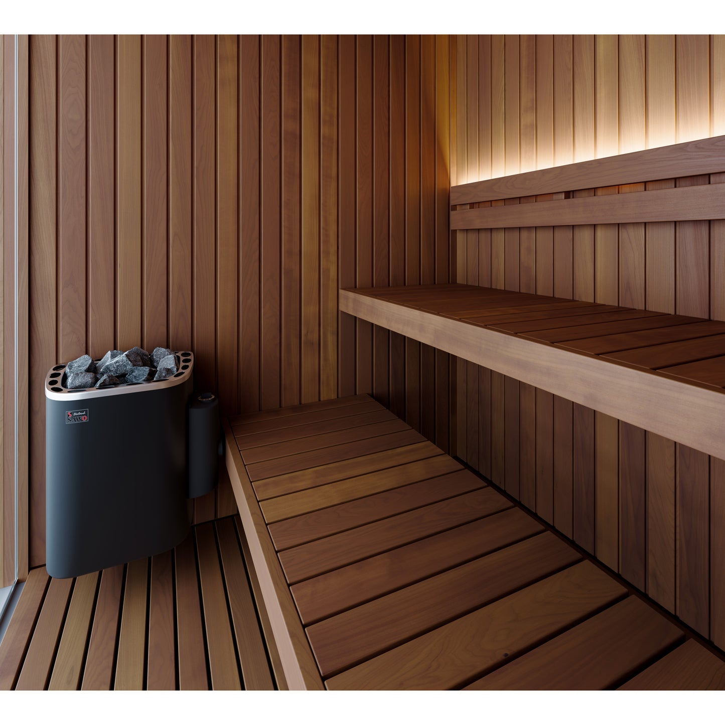 Mr. Steam MSDA66AC6C1 Indo Collection Sauna