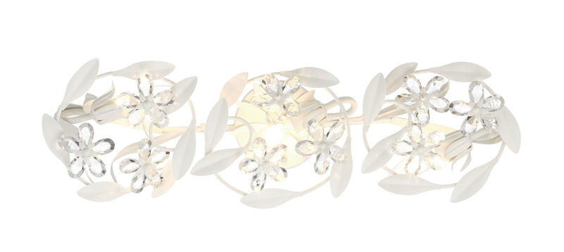 Crystorama MSL-303 Marselle 3 Light Bathroom Vanity