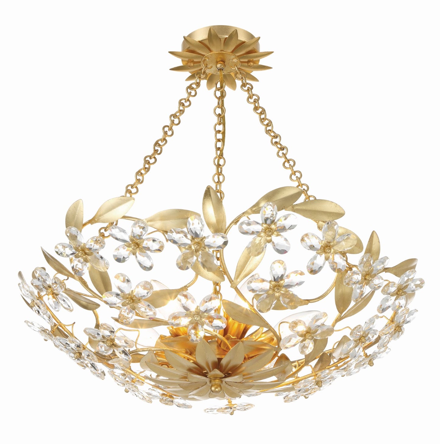 Crystorama MSL-306_CEILING Marselle 6 Light Semi Flush Mount - Parent