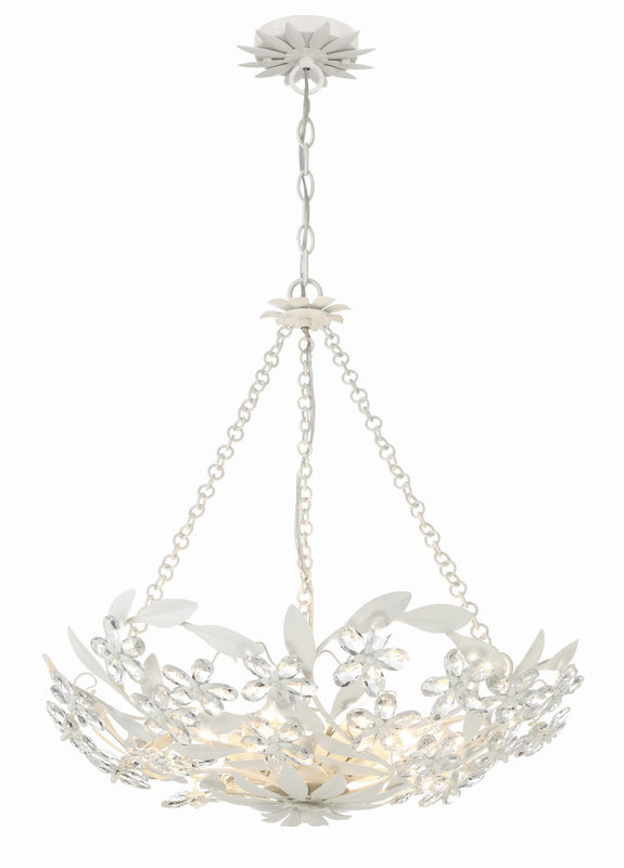 Crystorama MSL-306 Marselle 6 Light Chandelier