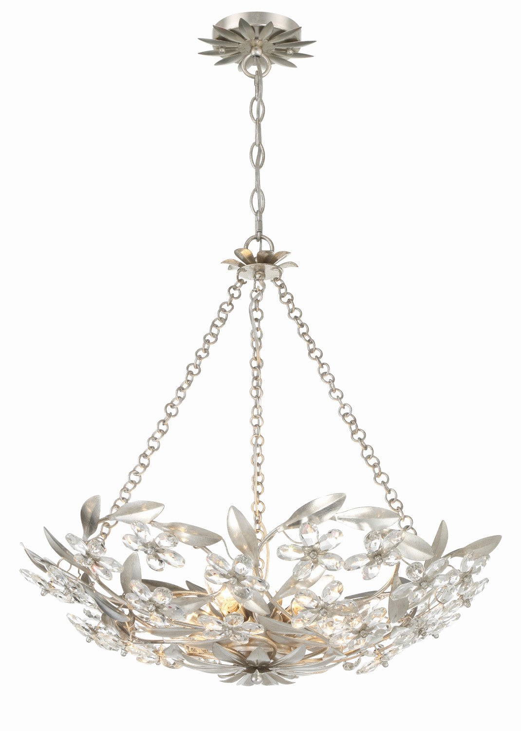Crystorama MSL-306 Marselle 6 Light Chandelier