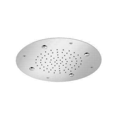 Flusso MSS.15R 15" Stainless Steel Flush Mount Rainhead With Mist Flow