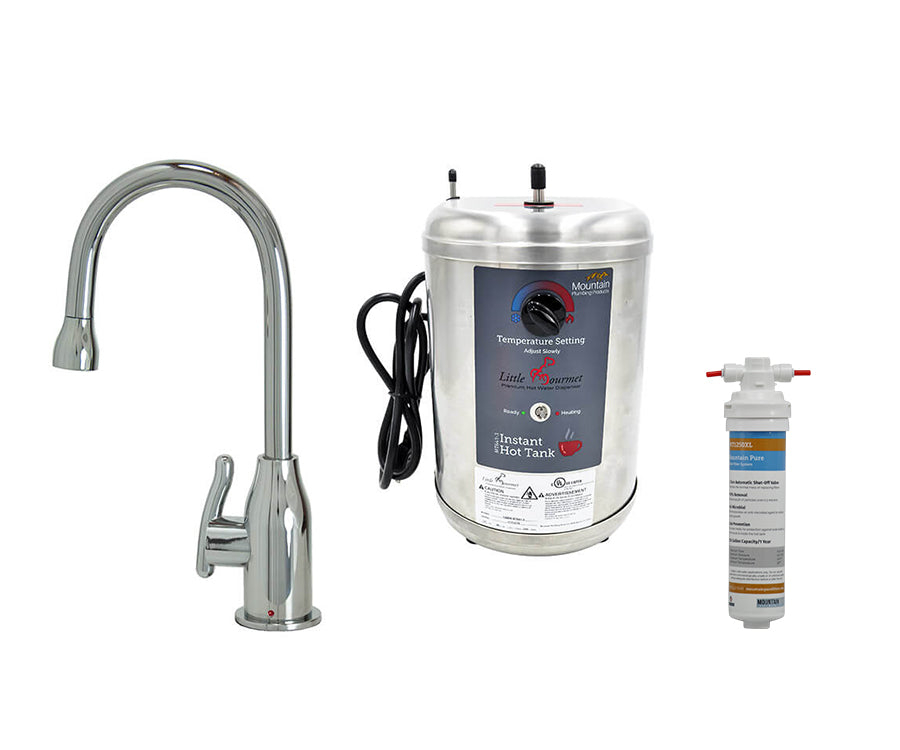 Mountain Plumbing MT1800DIY-NL Francis Anthony Collection Hot Water Faucet & Little Gourmet Premium Hot Water Tank - Parent