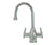 Mountain Plumbing MT1801-NL Francis Anthony Collection Hot & Cold Water Faucet with Modern Curved Body & Handles - Parent
