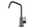 Mountain Plumbing MT1823-NLDK Cold Faucet with Angled Spout, Duet KNURLED - Parent