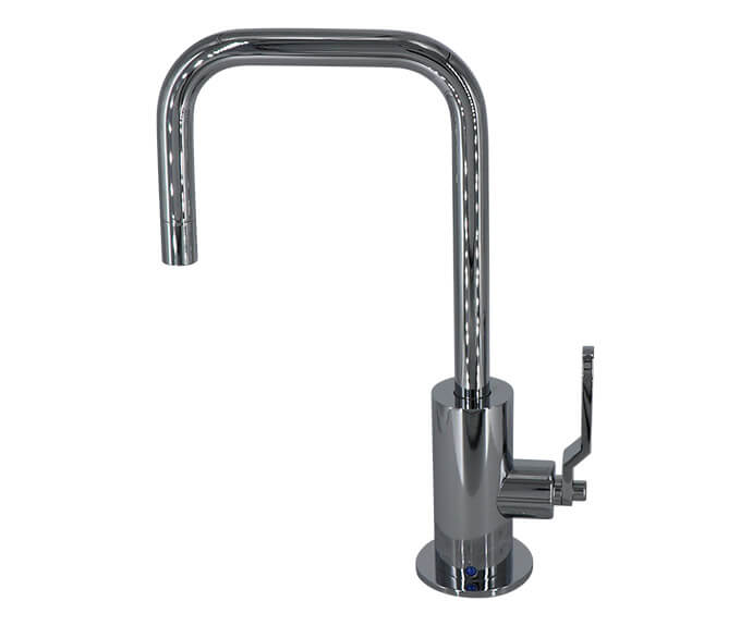Mountain Plumbing MT1833-NLIH Point-of-Use Drinking Faucet with Contemporary Round Body Industrial Lever Handle - Parent