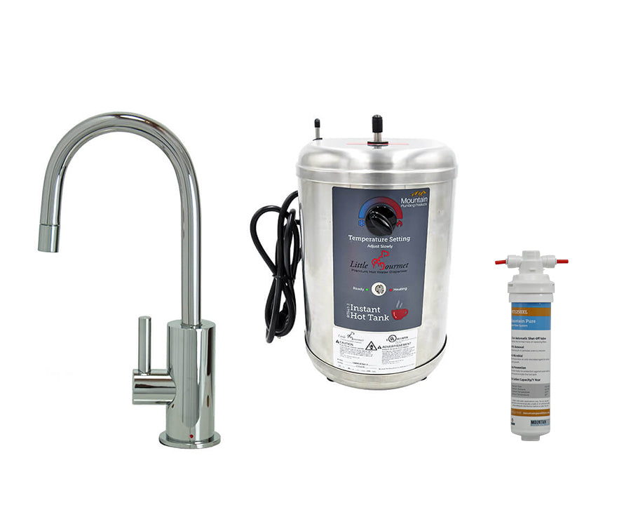 Mountain Plumbing MT1840DIY-NL Francis Anthony Hot Water Faucet & Little Little Gourmet Premium Hot Water Tank - Parent