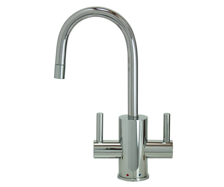 Mountain Plumbing MT1841-NLD MB Mini Hot Cold Faucet With Lever Spout - Parent