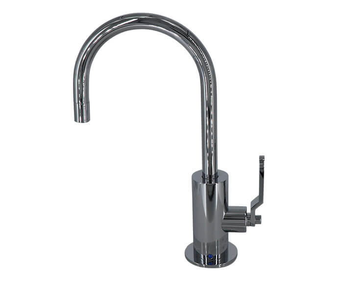 Mountain Plumbing MT1843-NLIH Point-of-Use Drinking Faucet with Contemporary Round Body Industrial Lever Handle - Parent