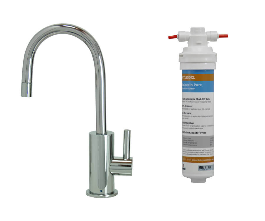 Mountain Plumbing MT1843FIL-NL Francis Anthony Faucet & Mountain Pure Water Filtration System - Parent