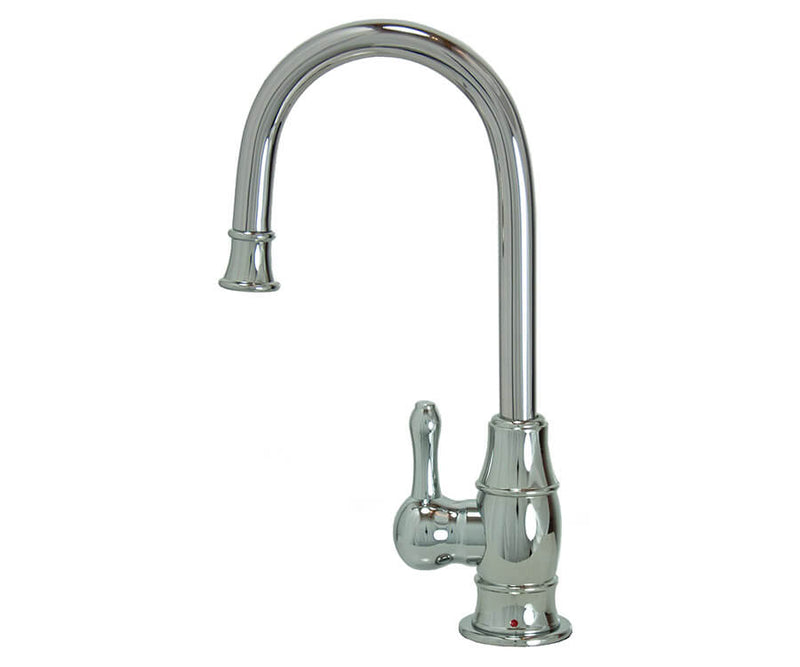 Mountain Plumbing MT1850-NL Francis Anthony Collection Hot Water Faucet with Traditional Curved Body & Curved Handle - Parent