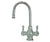 Mountain Plumbing MT1851-NL Francis Anthony Hot & Cold Water Faucet w/Traditional Curved Body & Curved Handles - Parent