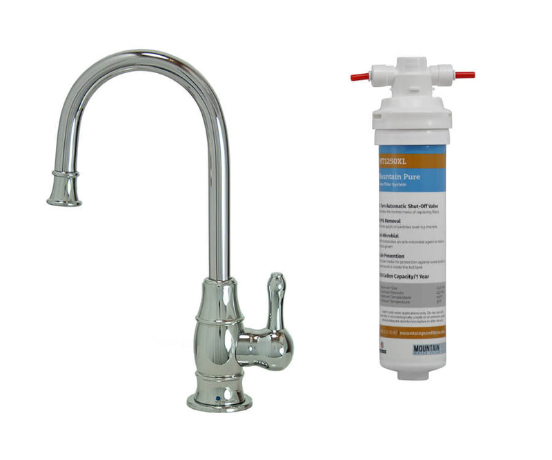 Mountain Plumbing MT1853FIL-NL Francis Anthony Faucet & Mountain Pure Water Filtration System - Parent