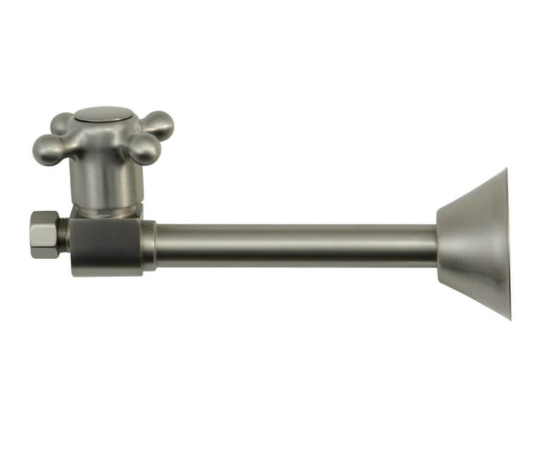 Mountain Plumbing MT417X-NL Brass Cross Handle with 1/4" Turn Ceramic Disc Cartridge Valve Lead Free Straight Sweat - Parent