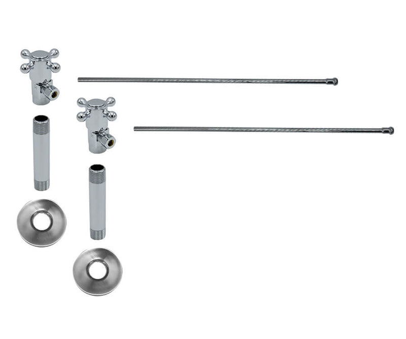 Mountain Plumbing MT4910X-NL Brass Cross Handle with 1/4" Turn Ceramic Disc Cartridge Valve - Parent