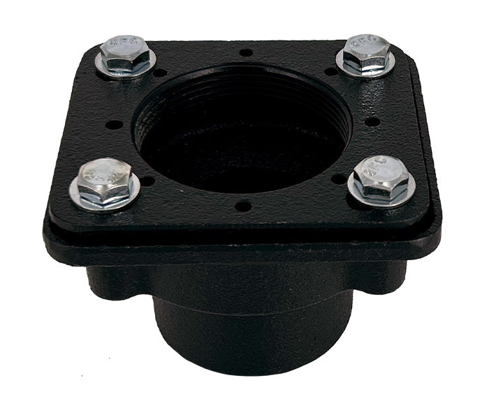Mountain Plumbing MT501C-ROUGH/CAST Shower Drain Body - Cast Iron Rough-In - Rectangular