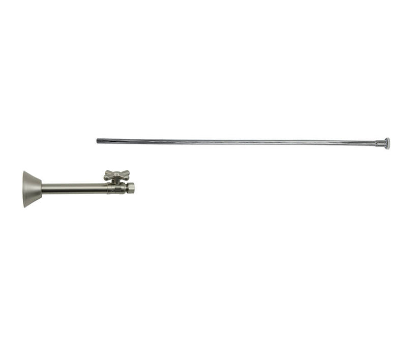 Mountain Plumbing MT5060L-NL Toilet Supply Kit Straight Sweat Mini Cross Handle - Parent