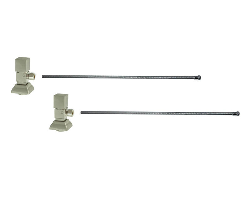 Mountain Plumbing MT5931-NL 5/8" Lavatory Supply Kit Angle Contemporary Square Handle - Parent