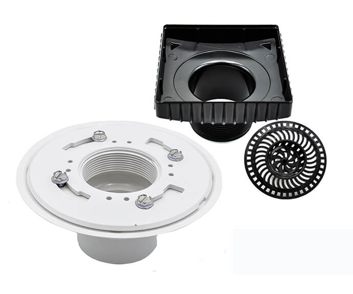 Mountain Plumbing MT601A Select Series Shower Drains - Kit 2 - ABS Drain Rough Body
