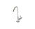 Mountain Plumbing MT624-NL Point-of-Use Drinking Faucet with Round Tapered Base & Angled Side Handle - Parent