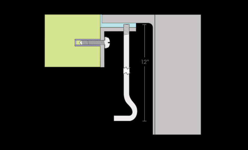 Mila MTK-615SS Sink Flush-Mounting Kit