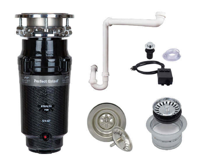 Mountain Plumbing MTSINK2DE Double Bowl Deluxe Kitchen Sink Package - Extended Flange - Parent