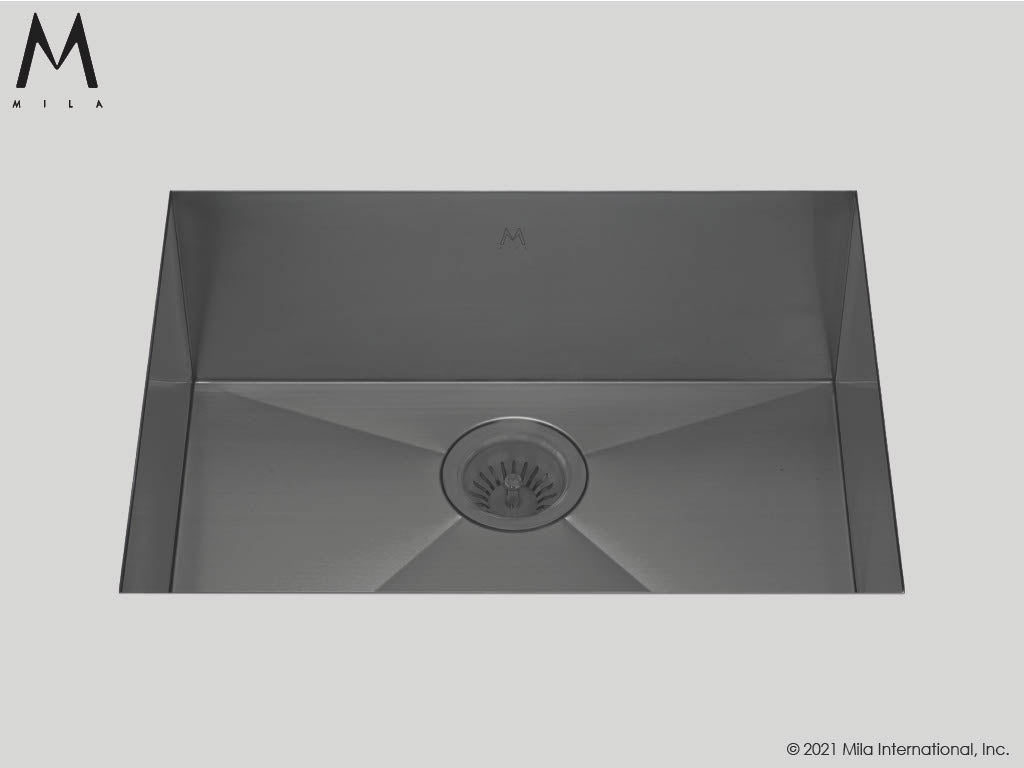 Mila MUS-503SB Flatiron Single Bowl Sink