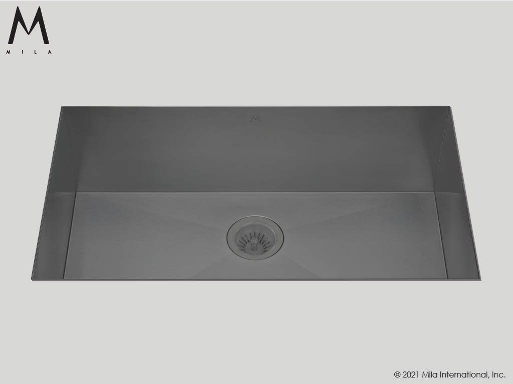 Mila MUS-504SB Flatiron Single Bowl Sink