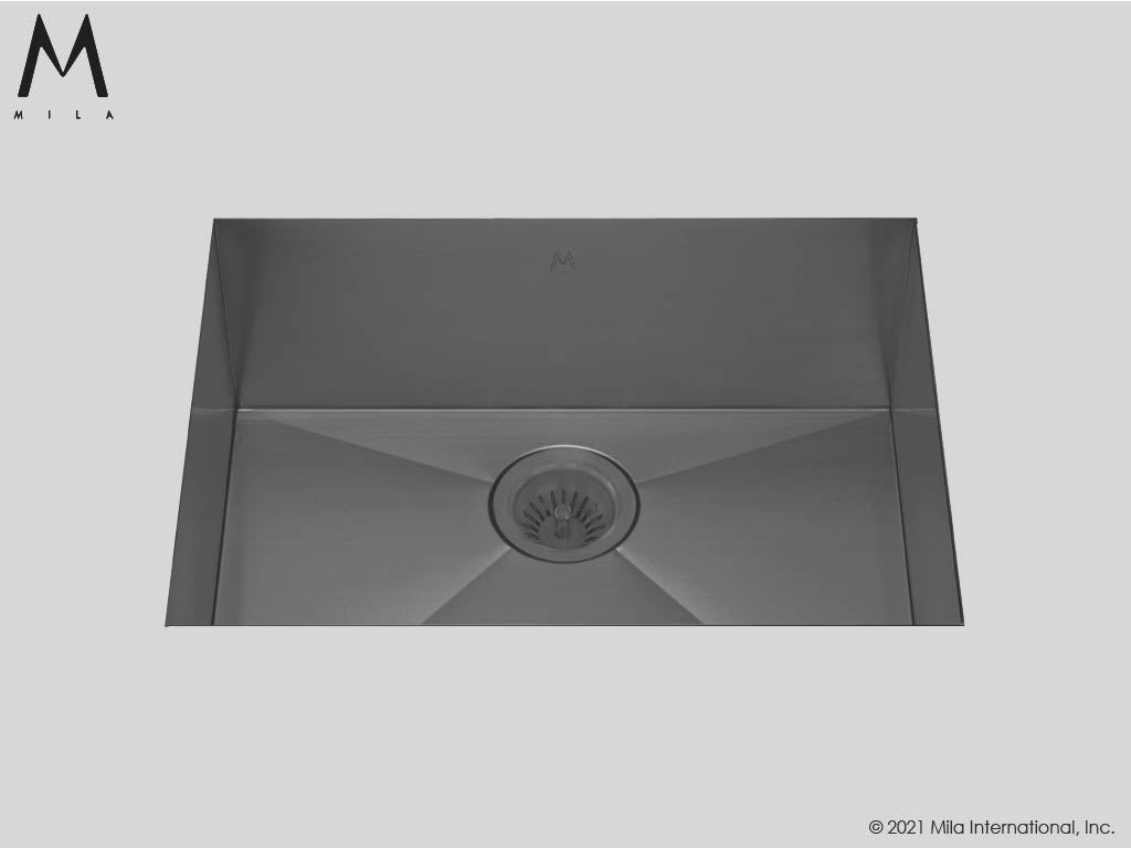 Mila MUS-652 Flatiron Single Bowl Sink - Parent