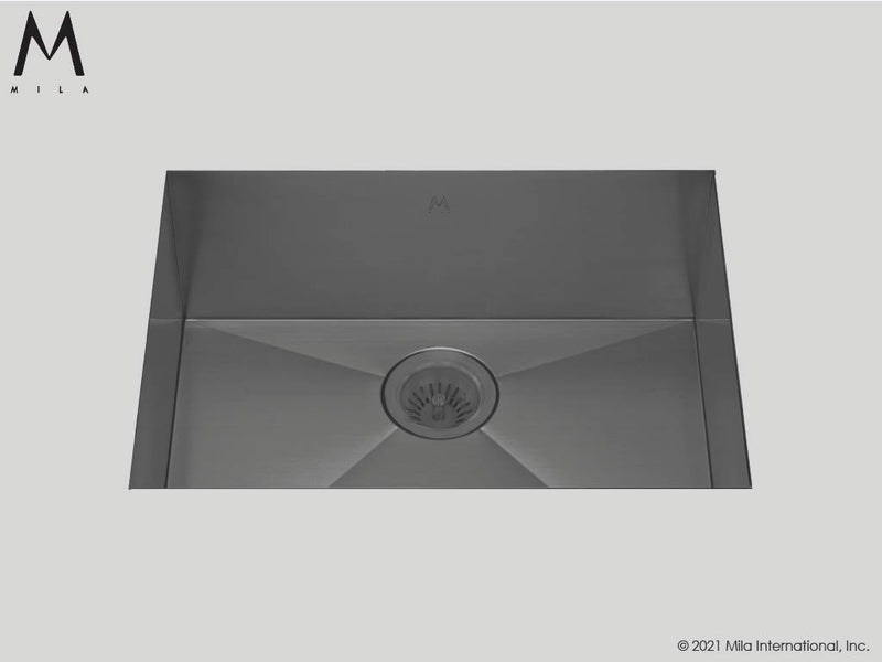 Mila MUS-652 Flatiron Single Bowl Sink - Parent