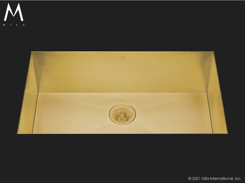 Mila MUS-656 Flatiron Single Bowl Sink - Parent