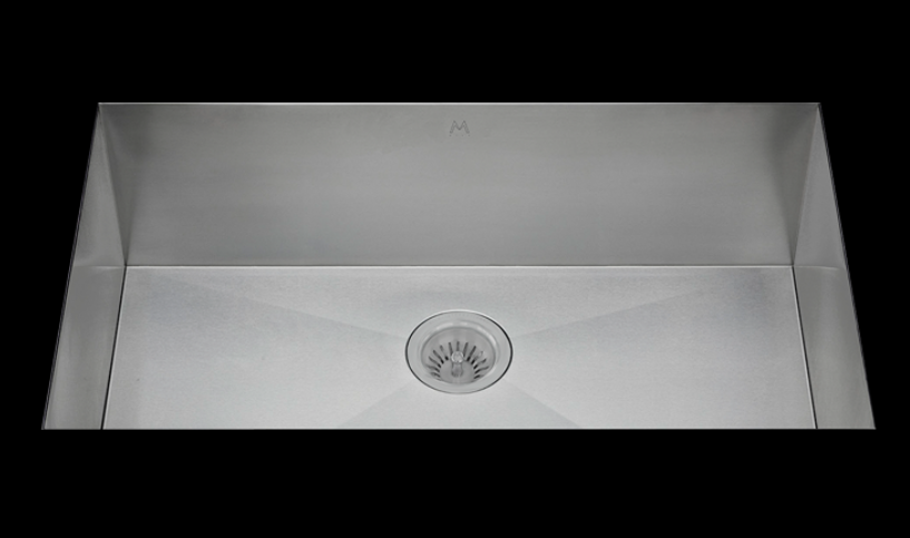 Mila MUS-656SB Flatiron Single Bowl Sink