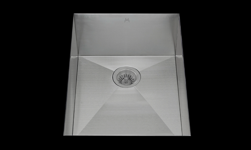 Mila MUS-801SB Flatiron Single Bowl Sink