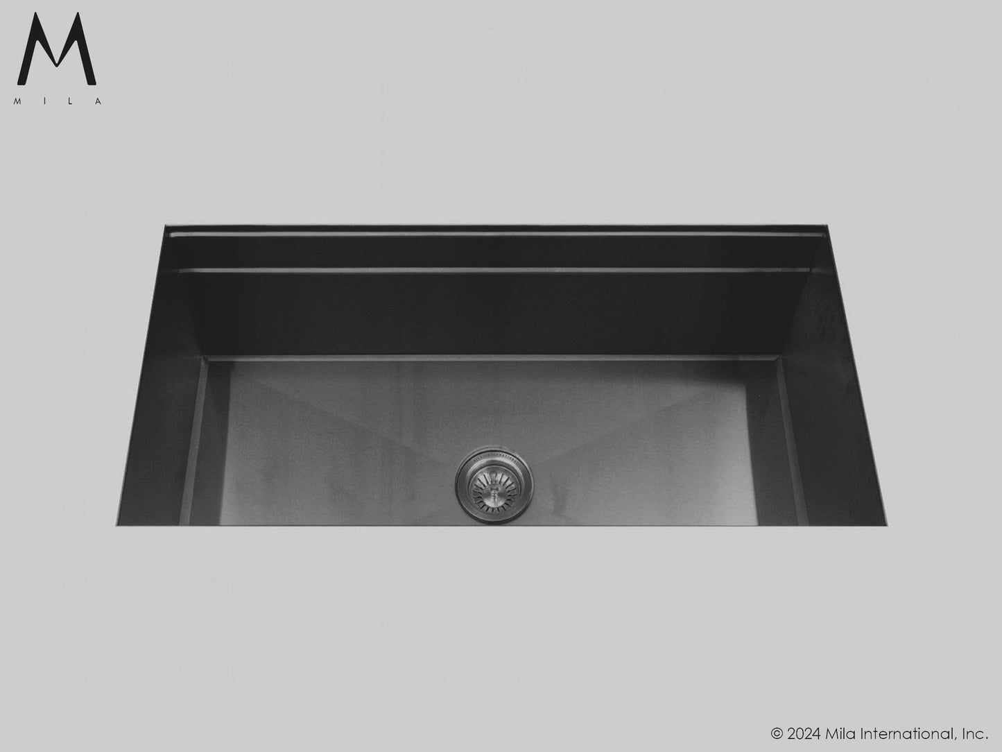 Mila MUWS-631 Workstation Single Bowl Flush-Mount