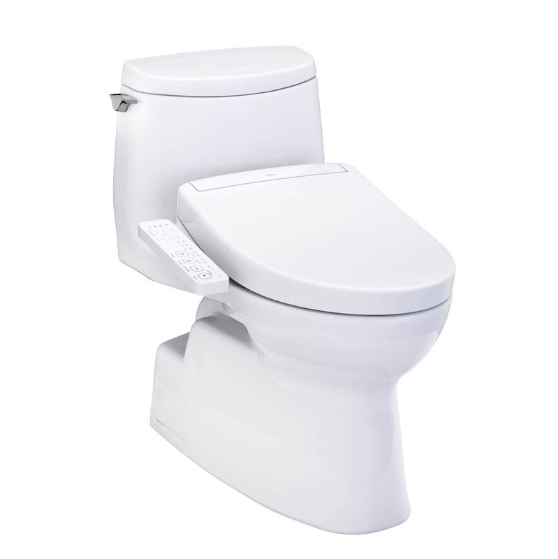 Toto MW6143346CUFG#01 Washlet+ Carlyle Ii 1G One-Piece Elongated 1.0 GPF Toilet and Washlet+ S2 Bidet Seat