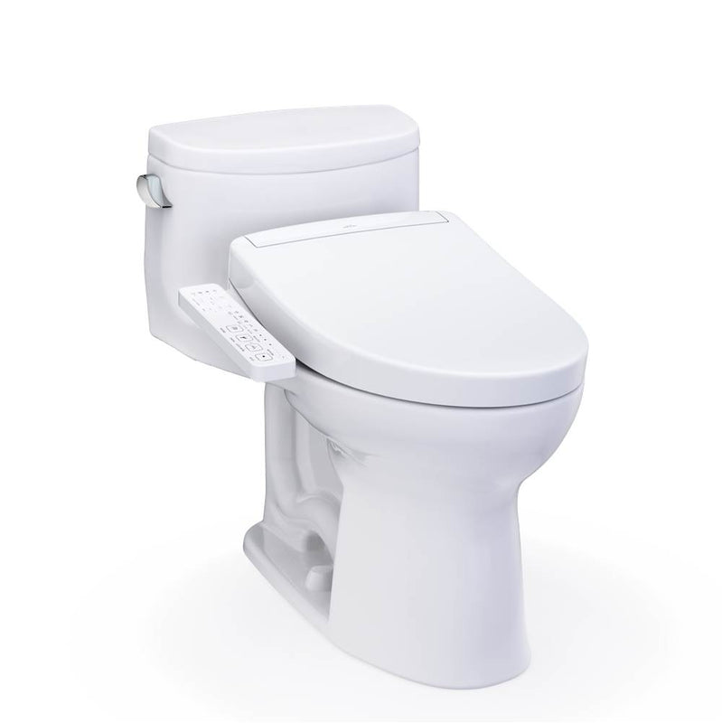 Toto MW6343346CEFG#01 Washlet+ Supreme Ii One-Piece Elongated 1.28 GPF Toilet and Washlet+ S2 Bidet Seat