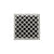 Infinity Drain M 4 4” Strainer - Moor Pattern & 2" Throat for M 4, MD 4, MDB 4