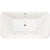 Hydro Systems NAS6636AWP Natasha 66 X 36 Acrylic Whirlpool Jet Tub System