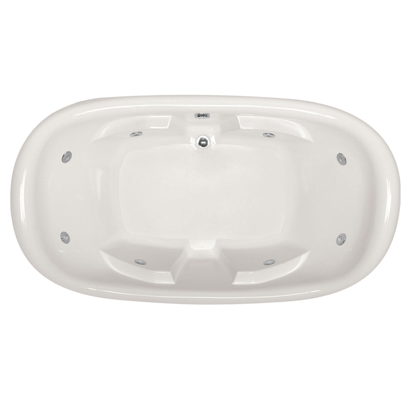 Hydro Systems NAT7844ACO Natalie 78 X 44 Acrylic Airbath & Whirlpool Combo Tub System