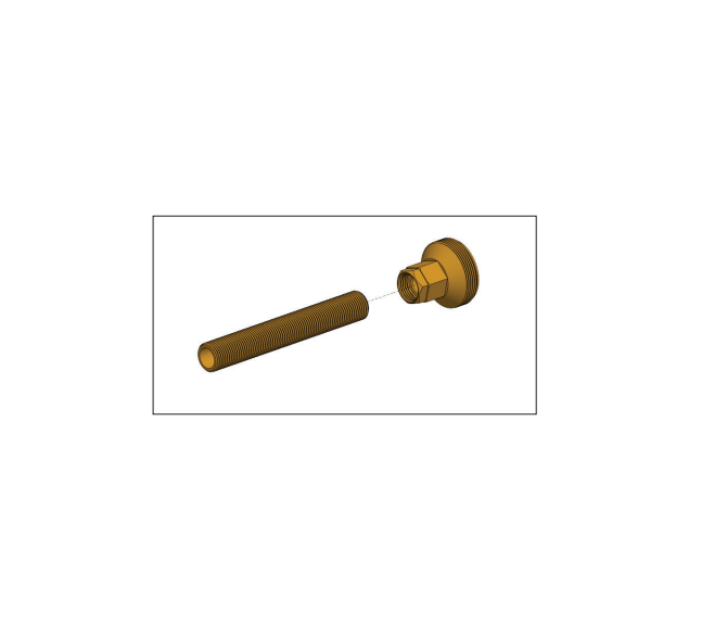 Newport Brass 1-455 Retaining Nut For 1-500U, 1-532U, 1-606U, 1-607U
