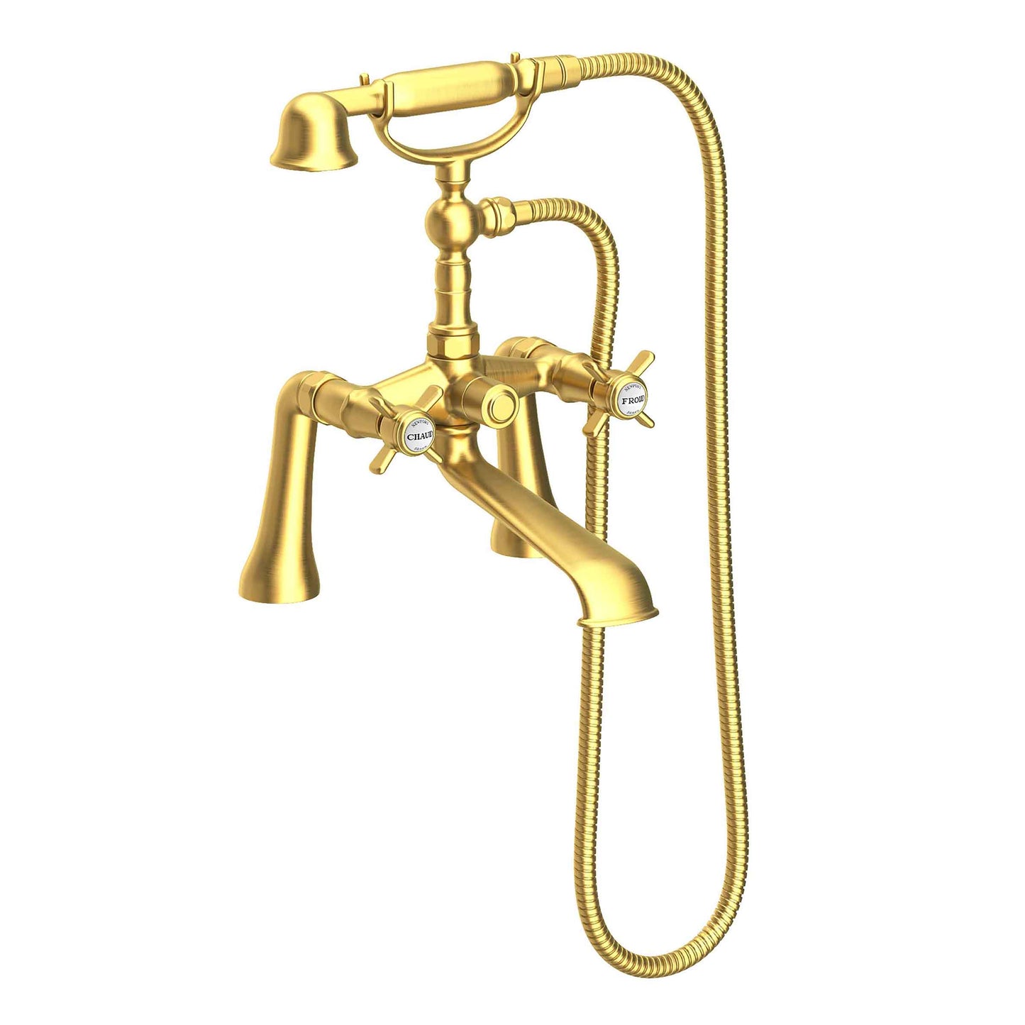 Newport Brass 1013 Fairfield Exposed Tub & Hand Shower Set - Deck Mount