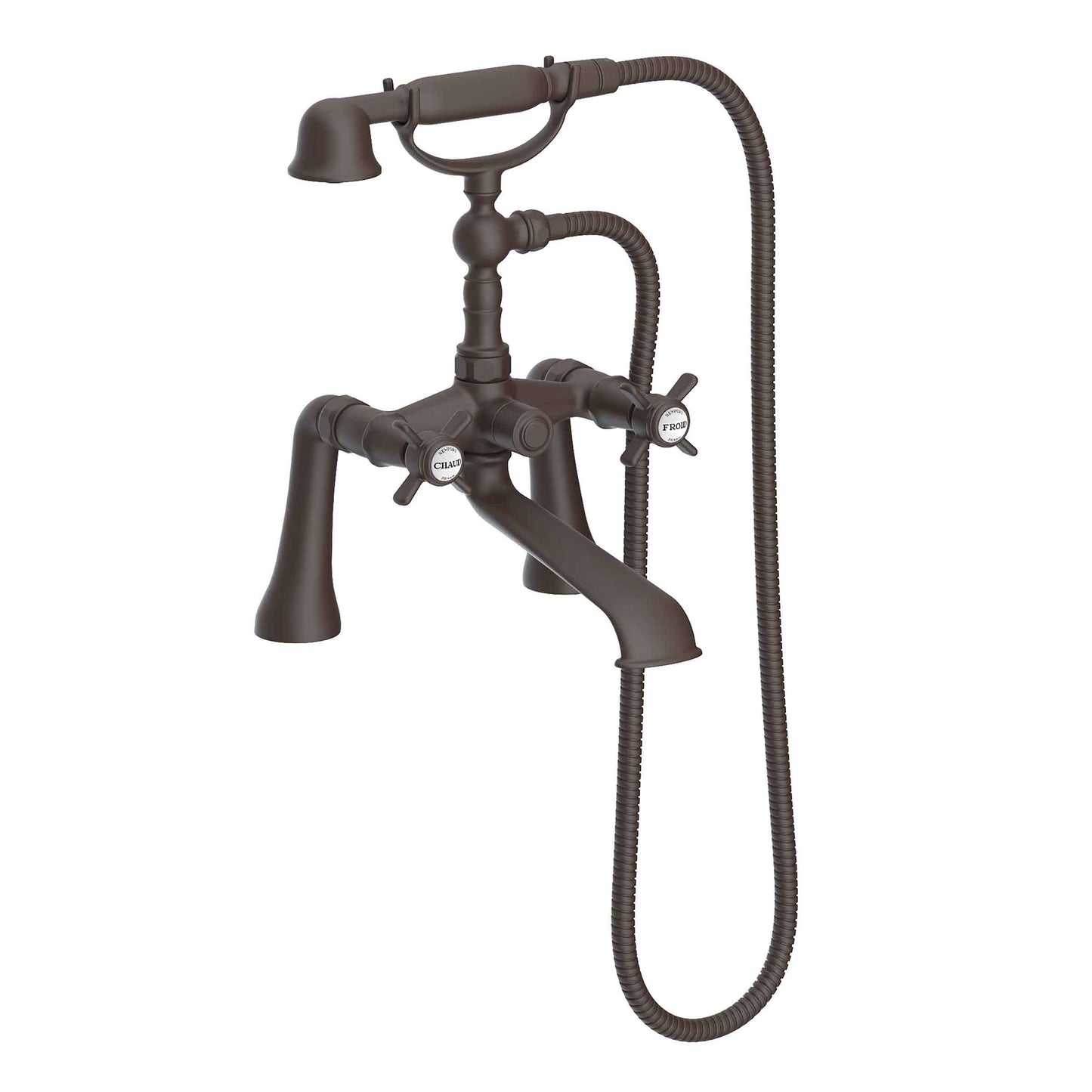Newport Brass 1013 Fairfield Exposed Tub & Hand Shower Set - Deck Mount