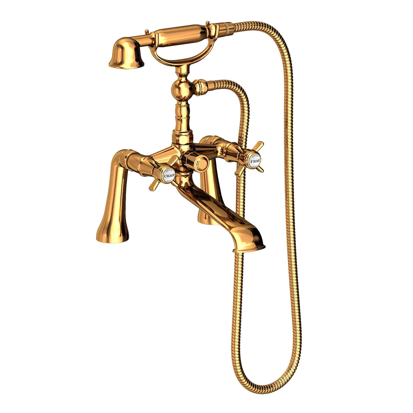 Newport Brass 1013 Fairfield Exposed Tub & Hand Shower Set - Deck Mount