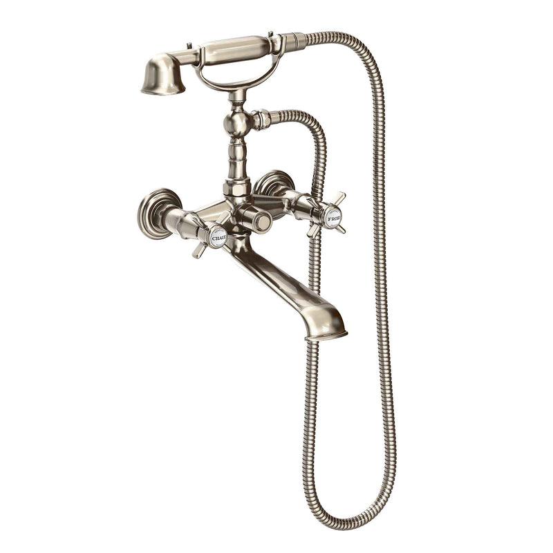 Newport Brass 1014 Fairfield Exposed Tub & Hand Shower Set - Wall Mount