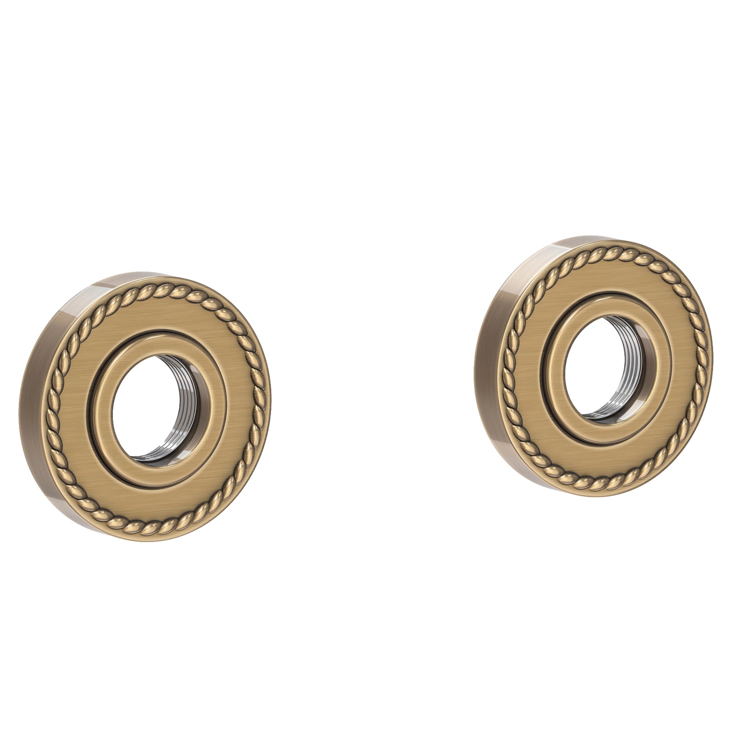 Newport Brass 1020-2400 Amisa Grab Bar Decorative Rings & Mounting Kit