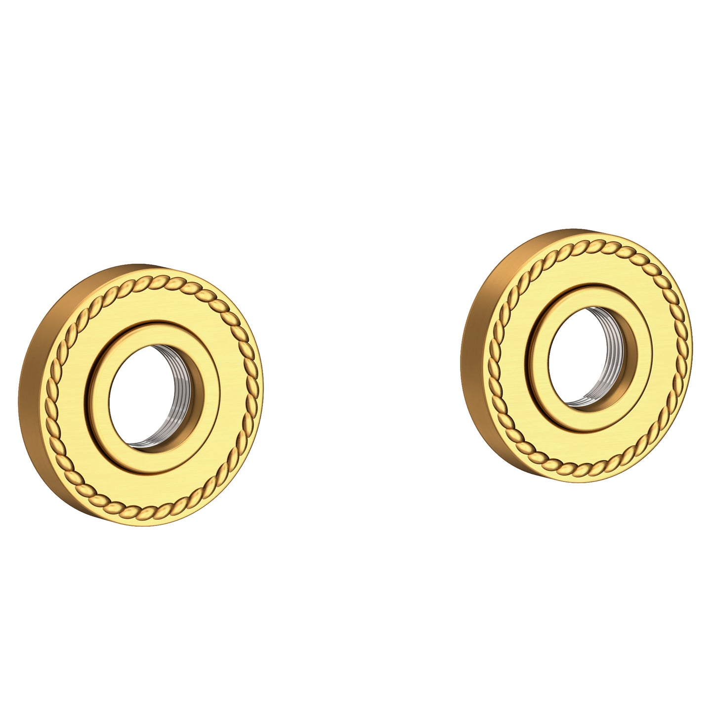 Newport Brass 1020-2400 Amisa Grab Bar Decorative Rings & Mounting Kit