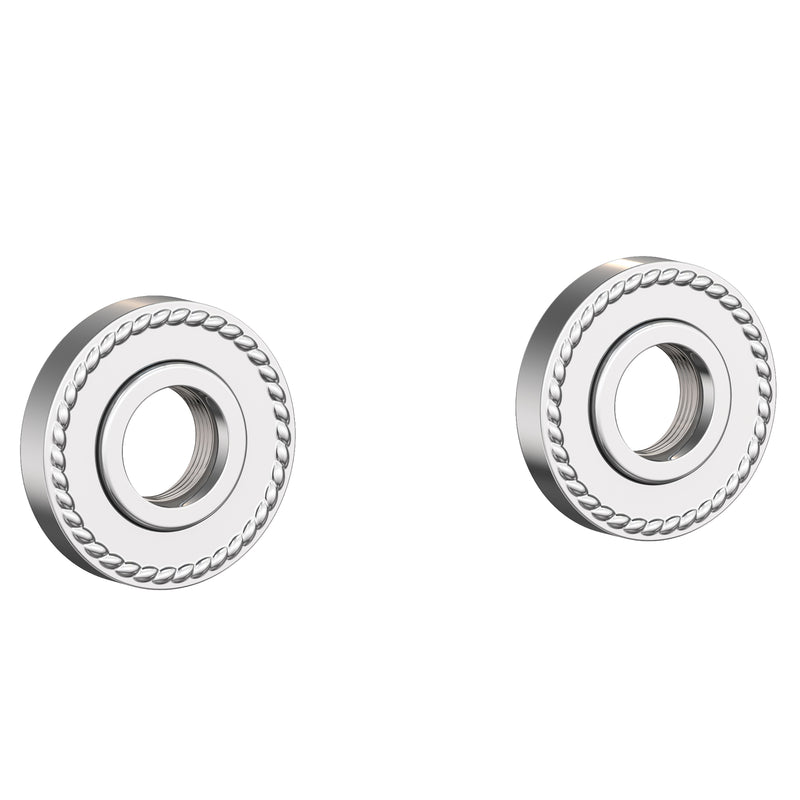 Newport Brass 1020-2400 Amisa Grab Bar Decorative Rings & Mounting Kit