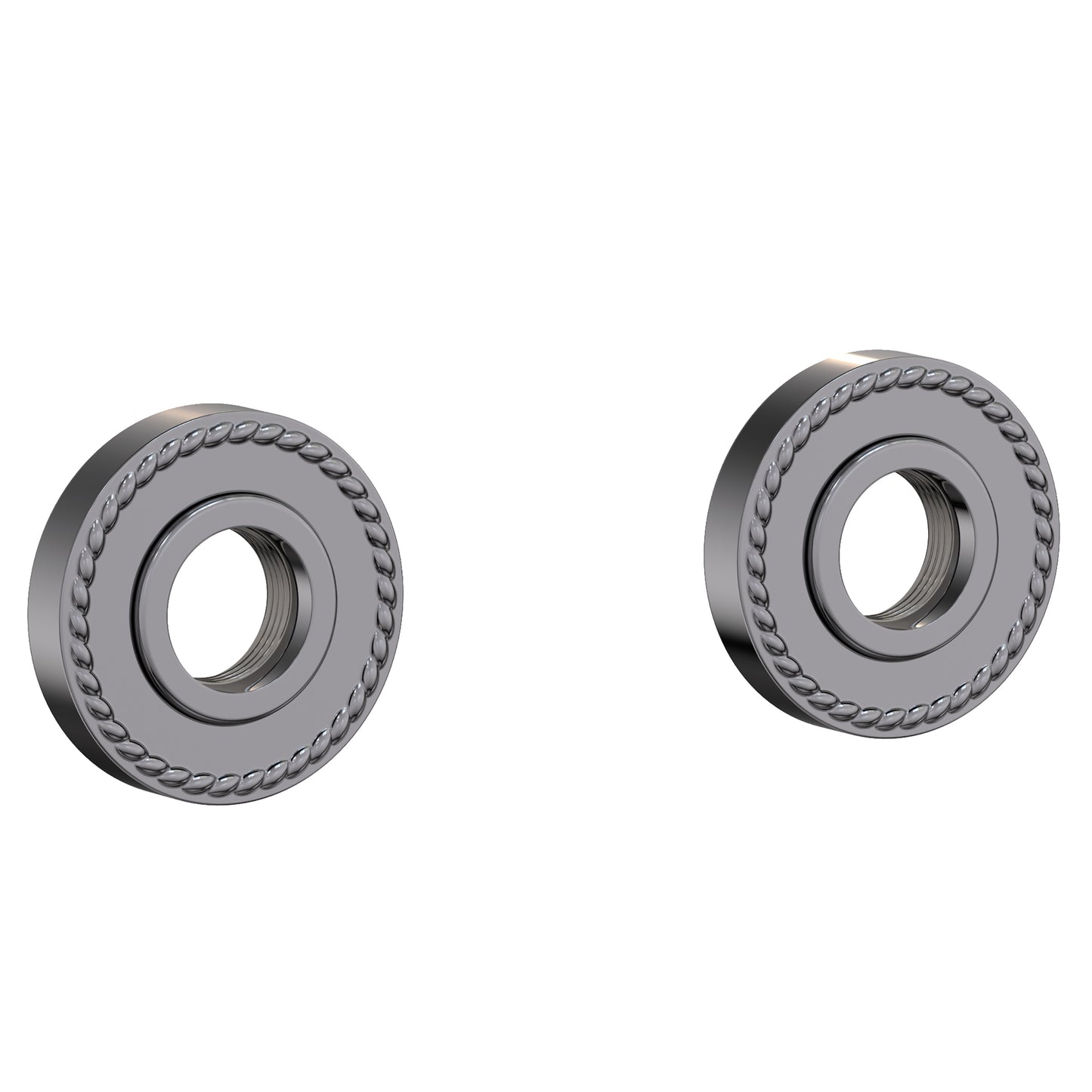 Newport Brass 1020-2400 Amisa Grab Bar Decorative Rings & Mounting Kit
